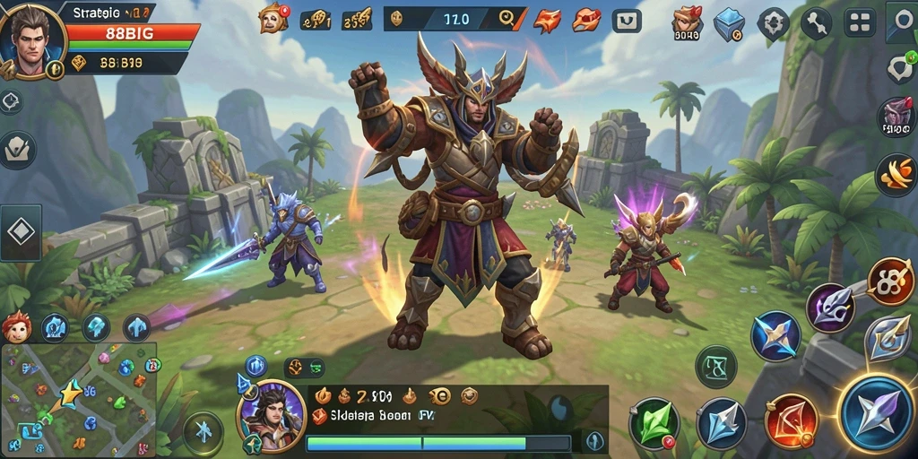 Screenshot gameplay menawan dari 88BIG dalam aksi SLG.