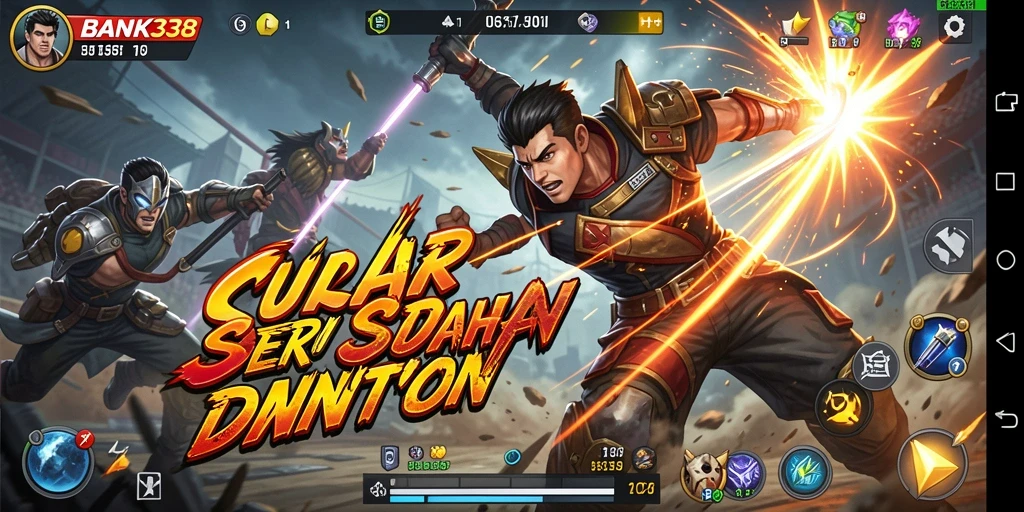 Tampilan aksi seru dari game BANK338 yang mendebarkan.