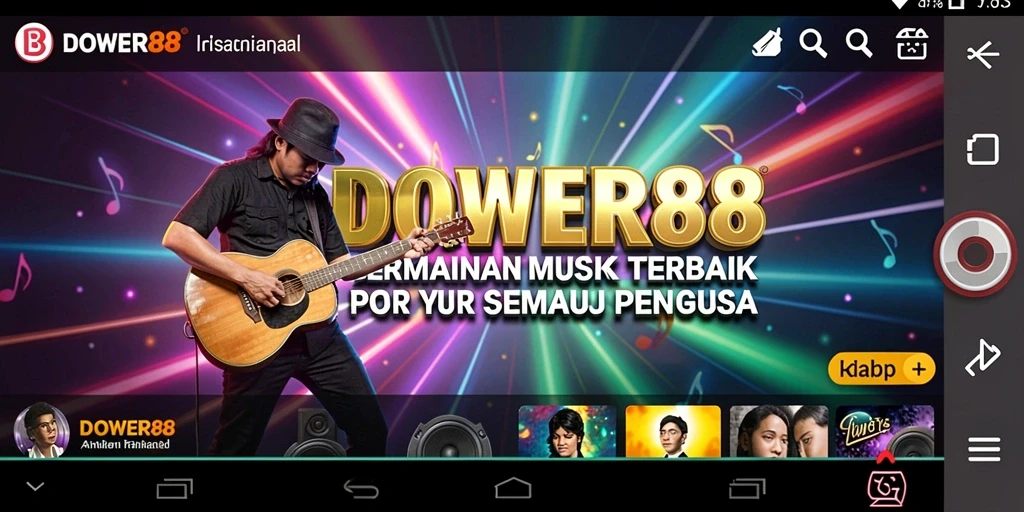 Screenshot permainan DOWER88 yang seru dan interaktif.
