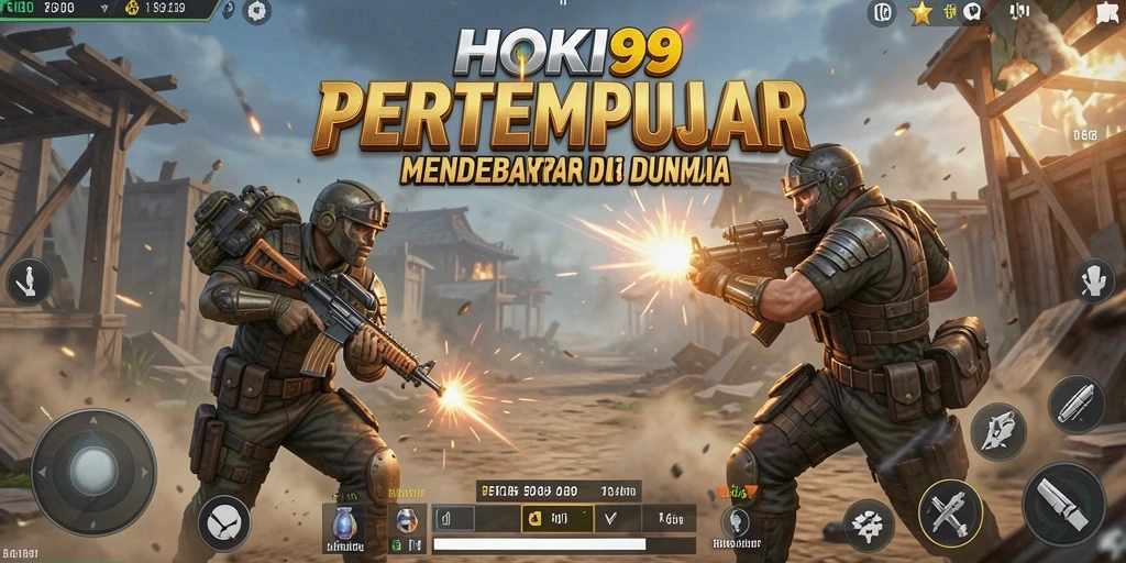 Gameplay seru HOKI99 dalam pertempuran Battle Royale.