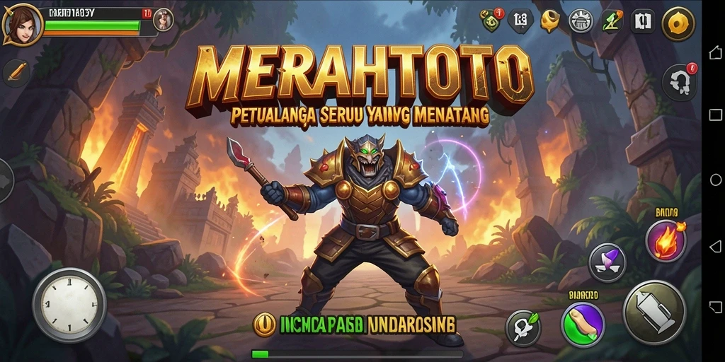 Screenshot menunjukkan pemain menjelajahi dunia dengan grafis menakjubkan.