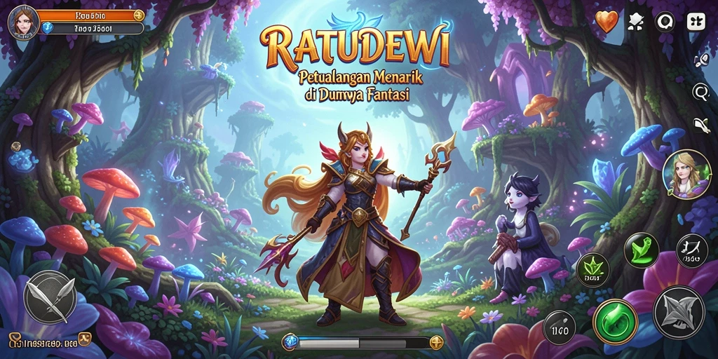 Tangkapan layar menunjukkan gameplay petualangan yang mendebarkan.
