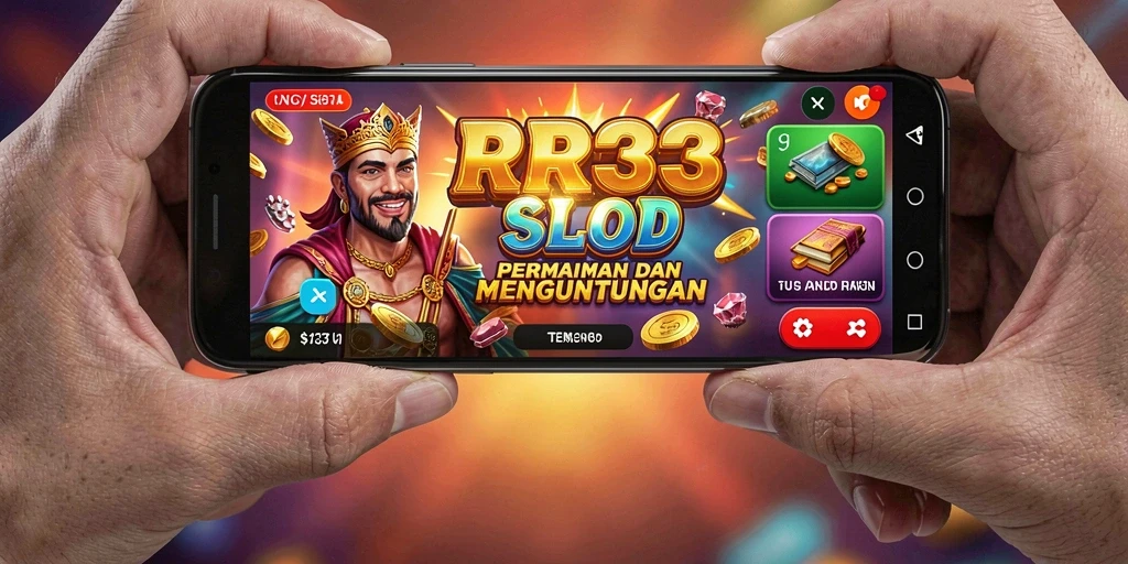 Screenshot gameplay RR33 menampilkan suasana permainan slot yang menarik.