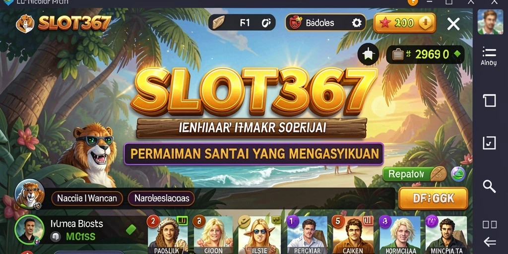 Tampilan menawan gameplay SLOT367 yang memikat.