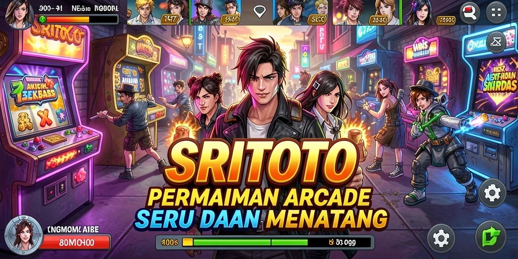 Tampilan gameplay seru dari SRITOTO dengan berbagai tantangan.